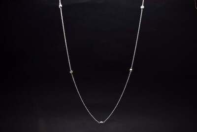 Bella Luce Collier mit 16 Diamanten - 585er Weißgold - ca. 0.80ct.