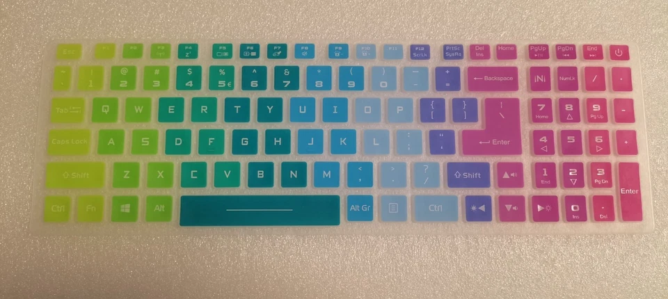 keyboard skin cover for ACER NITRO 5 AN517-51 AN517-52 AN517-55 - Image 3 of 3