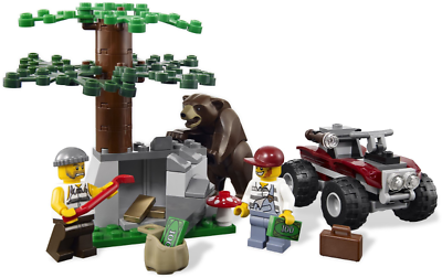 Lego Forest Police Station 4440 Town Minifigure Building Set Lego Forest Police Station 4440 Town Minifigure Building Set