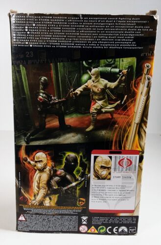 Hasbro 2009, G.I.Joe The Rise of Cobra, Storm Shadow Ninja Mercenary, embalaje original #Ag106 - Imagen 2 de 4