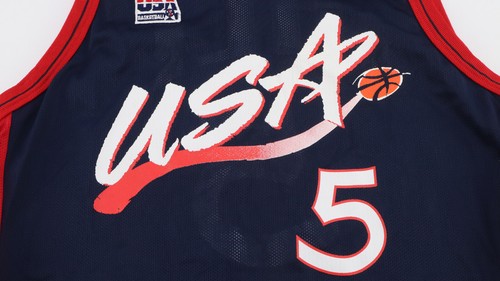 NBA USA Dream Team Grant HIll Champion Jersey 1996 Size 48 XL New With Tags - Bild 3 von 7