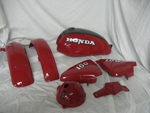 Honda Fire Red Vintage Motorcycle Paint Aerosol Pint Quart Ebay