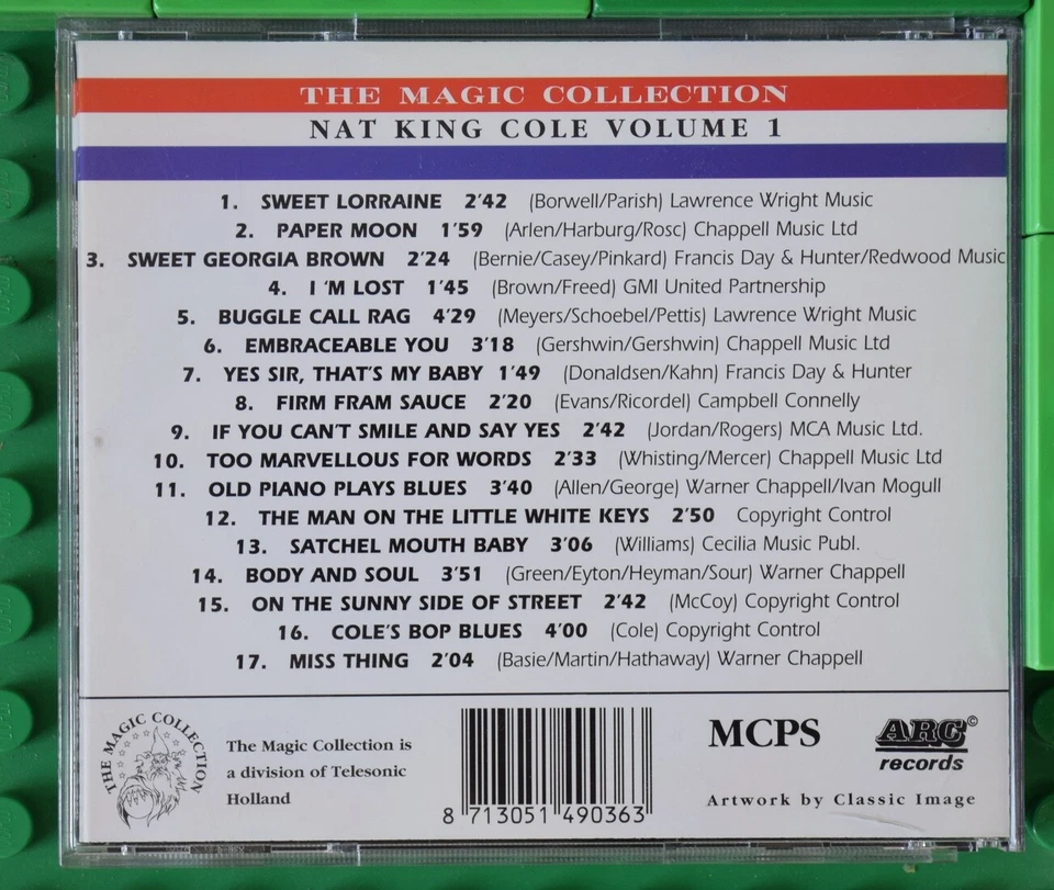 Nat King Cole - The Magic Collection Volume One - ARC Records - CD - Bild 2 von 4
