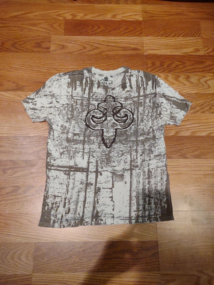 Vintage Helix T-Shirt Men's Large 63925 | eBay