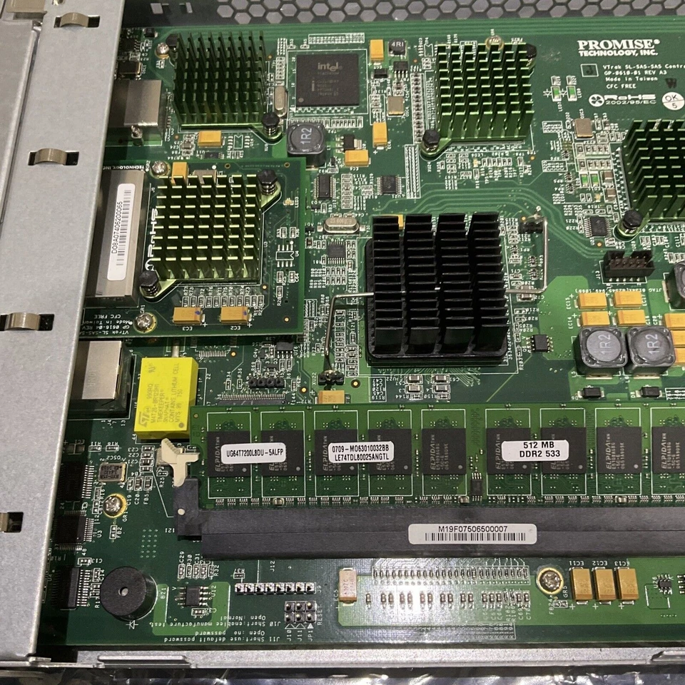 PROMISE TECHNOLOGY X10 VTRAK SL-SAS-SAS CONTROLLER GP-0610-01 R PEV A3 U3S - Image 3 of 4