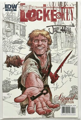 Locke & Key: Clockworks #1 Signed Edition VF/NM (Joe Hill)