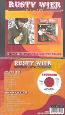 RUSTY WIER-KUM-BAK BAR & GRILL/STACKED DECK-2 LPS ON 1 CD