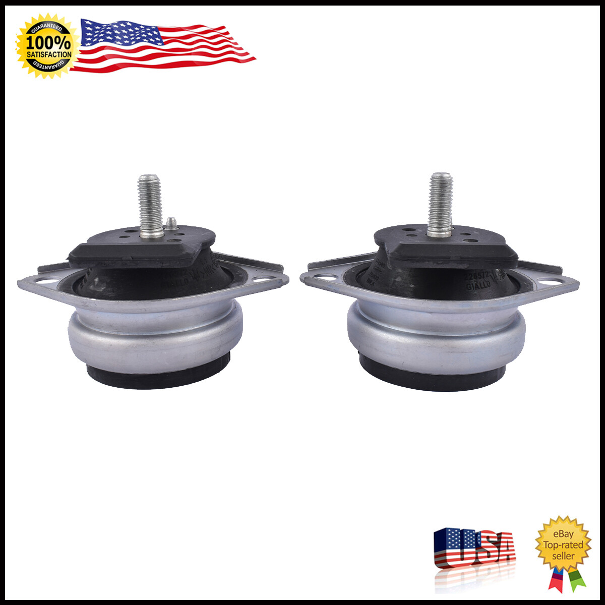 2Pcs Engine Mounts For Maserati GranTurismo Ferrari California 226572 269817