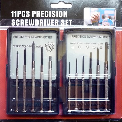 Set Cacciaviti Piccoli, 11 Pezzi Cacciaviti Precisione Orologiaio