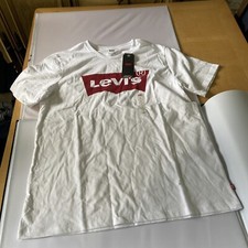 Levi's White Tshirt Large Mens Levi