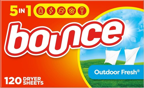 Hüpftrockner Bettwäsche Wäsche Weichspüler, Outdoor frischer Duft, 120 Stück