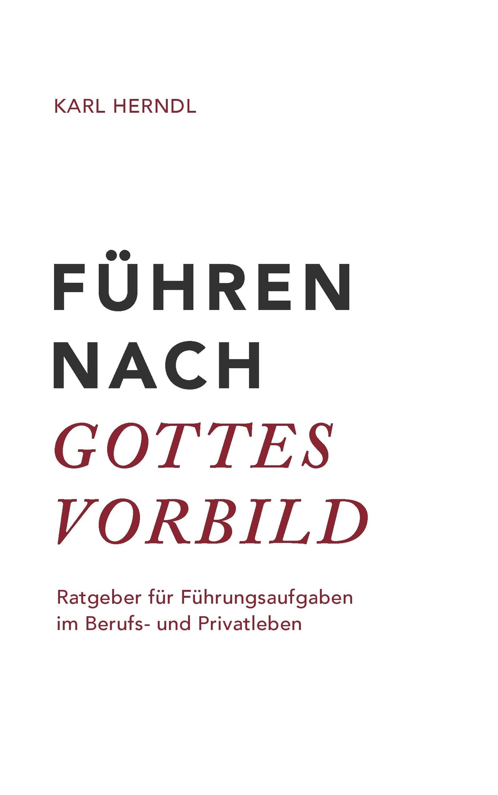 Thumbnail - Führen Nach Gottes Vorbild | Buch | 9783741231001