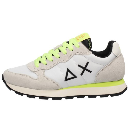 Sun68 sneakers uomo Tom Fluo bianco