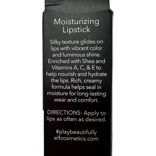 e.l.f. Moisturizing Lipstick Black Berry 82646 Discontinued SEALED RARE - Picture 5 of 9