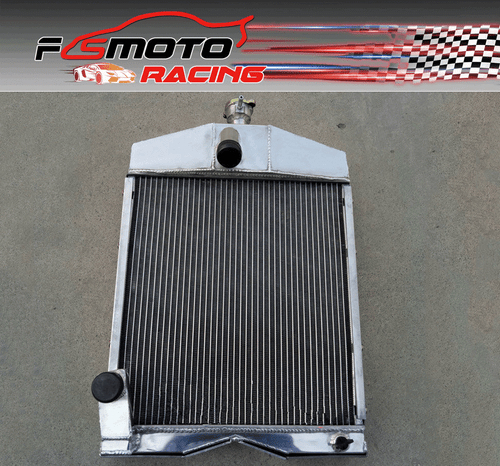 4ROW Aluminum Radiator For 1939-1952 Ford 2N 8N 9N Tractors 8N8005 Tractor MT - Foto 5 di 5