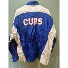 Apex one Chicago Cubs vintage zip front jacket XL