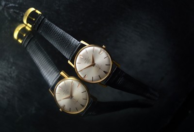 PRYNGEPS SELTENE VINTAGE FERROTEX HERREN 18K MASSIV GOLD DRESS UHR 33MM INCABLOC