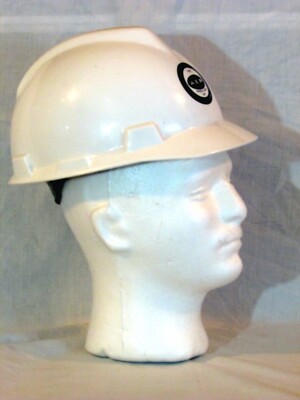 MSA V-Gard White Hard Hat ANSI Class B AEP | eBay