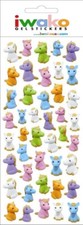 Iwako Horse Gel Sticker Sheet