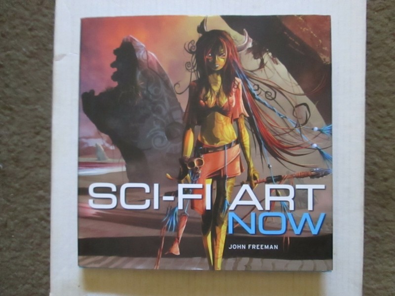 "Sci-Fi Art Now" 1st edition hardcover art book w/ dust jacket