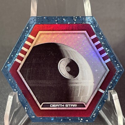 Star Wars Galactic Connexions Blue Starfield Death Star Ultra Rare #33 Ser 2