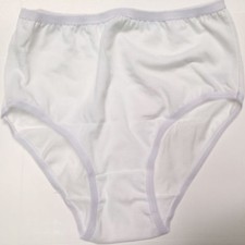 6 Slip culotte da donna Elleci classiche a vita alta in cotone liscio art 401