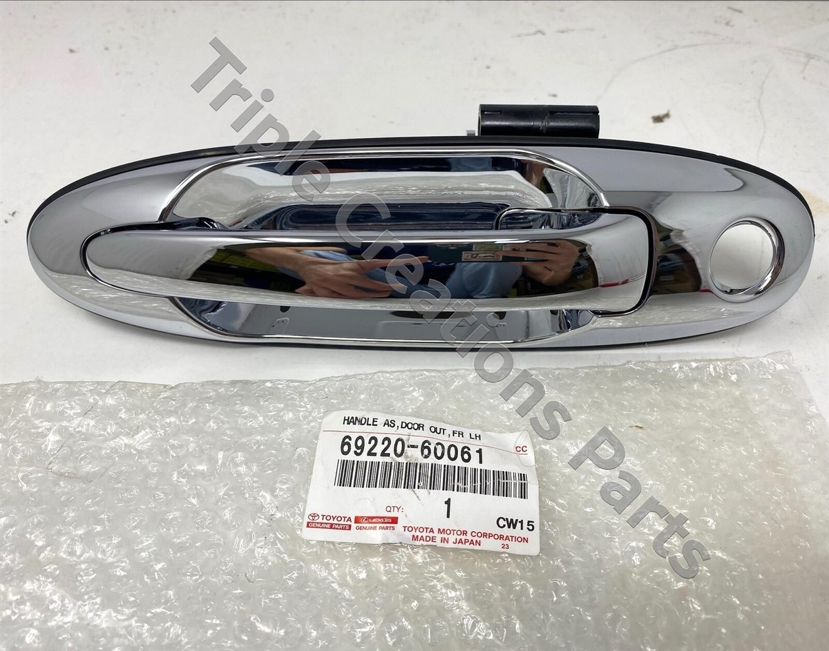 Toyota Genuine 6922060061 Handle Assy Front Door Outside LH 69220