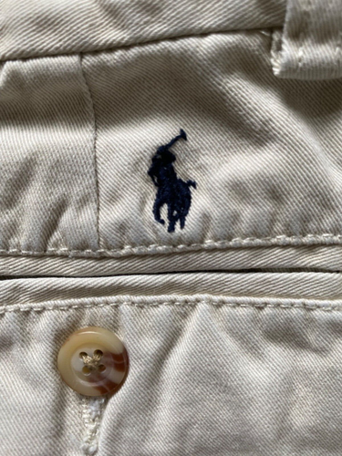 POLO by RALPH LAUREN Sand Khaki Pants~Boy's Size 7~100% cotton~Uniform~Chinos~ - Picture 3 of 4