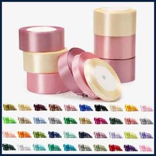 Satin Ribbon 25yards 6mm - 50mm Sash Gift Wrap Bow Handmade DIY Craft Halloween