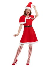 Miss Santa Claus Christmas Adult Women Costume