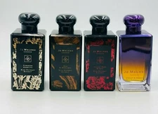 JO MALONE Violet Amber, Velvet Rose & Oud, Oud & Bergamot Cologne 3.4 oz NEW 