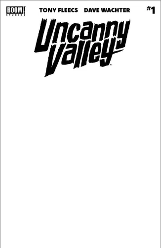 Uncanny Valley #1 Blank Sketch Variant Cover G