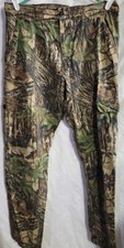 VINTAGE Realtree Pants Mens 36x32 Camo Cargo RedHead Hunting Outdoors Cotton USA