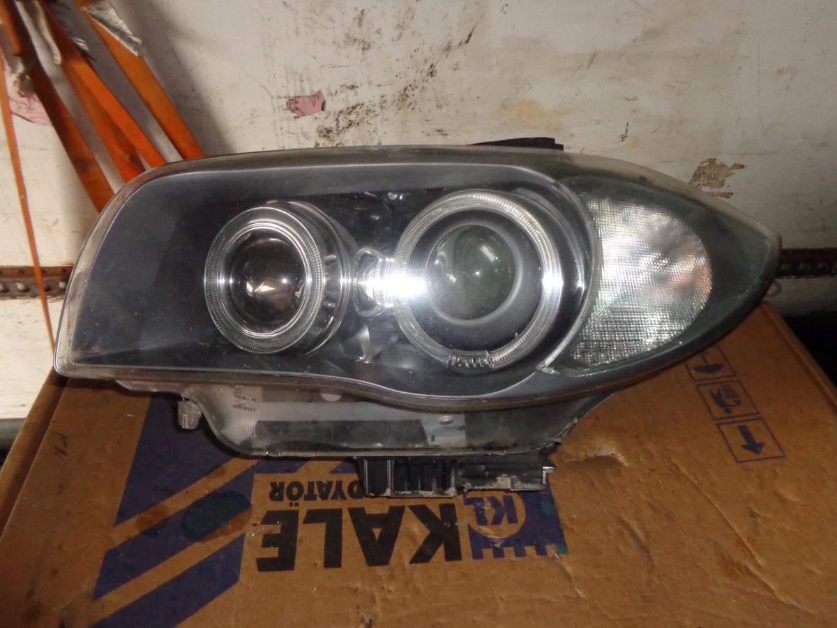 2009 BMW 1 SERIES NS PASSENGER LEFT XENON HEADLIGHT & MODULE  