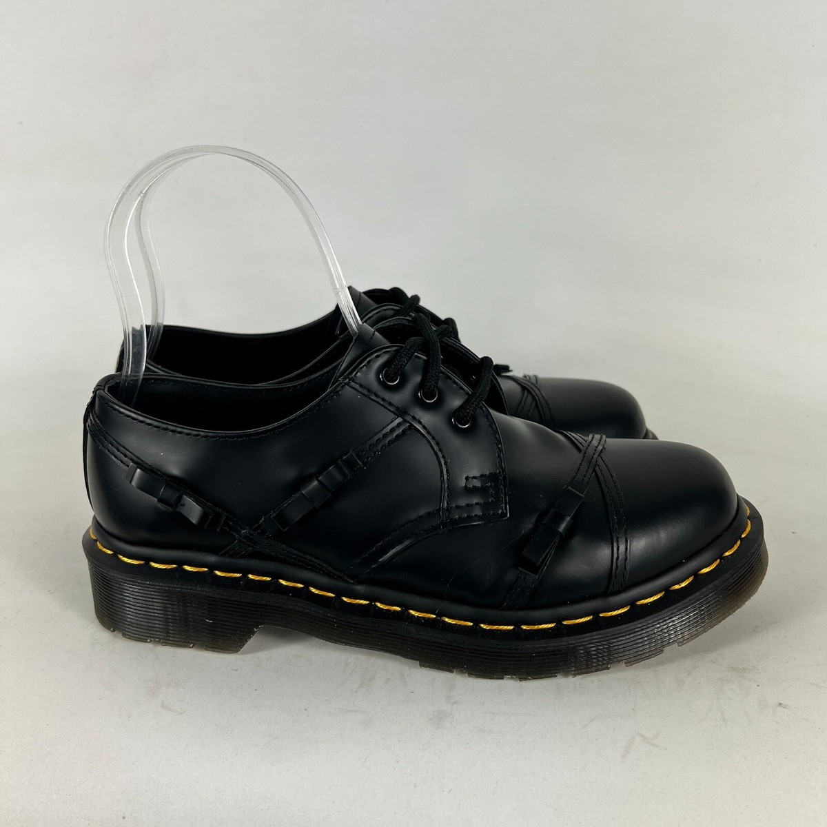 Dr. Martens 1461 Bow Oxford Women's 6 Black Smooth Leather