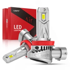 LASFIT H11 LED Headlight Bulbs Low Beam Conversion Kit 70W 7000LM LCair Series