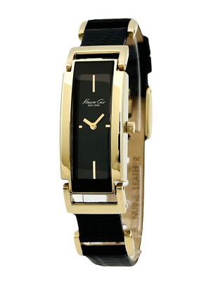 Kenneth Cole KC2566 Long Rectangular Black Dial Black Leather Strap Dress Watch | eBay Kenneth Cole KC2566 Long Rectangular Black Dial Black Leather Strap Dress Watch | eBay