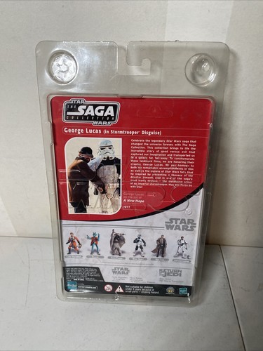 Star Wars Saga Sammlung George Lucas in Stormtrooper Verkleidung 2006 Neu - Bild 2 von 6