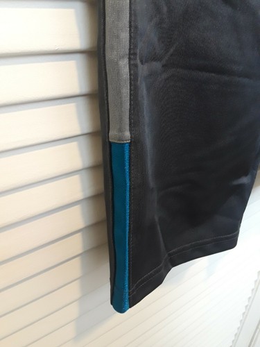 Champion C9 11583 Boys Dazzle Pant SMALL (6-7) Charcoal Gray & Teal - Picture 9 of 11