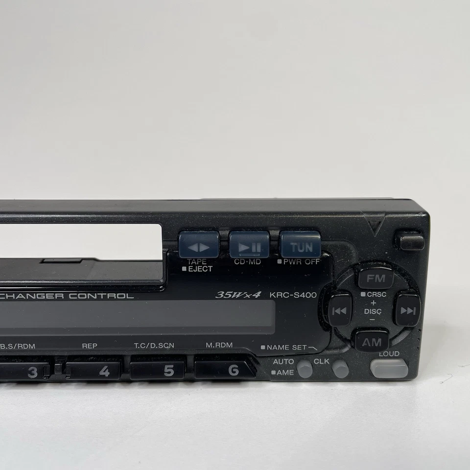 Kenwood KRC-S400 Reproductor de Cassette Radio Receptor Estéreo Extraíble Placa Frontal SOLO Foto 2 de 4