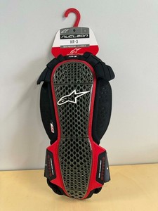 Unused Alpinestars Men's Nucleon KR-3 Back Protector Smoke/Black/Red Size Medium