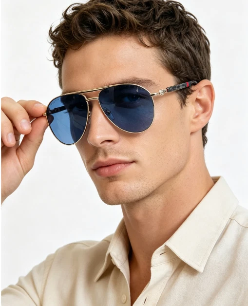 Gucci Aviator Frame Sunglasses for Men for sale | eBay