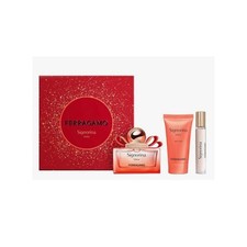 Salvatore Ferragamo Signorina Eau De Parfum 3.4 oz  Body Lotion 3 Pcs for Women