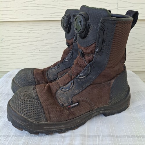 Men's Red Wing MaxBond Work Boots 2492 BOA Lace Safety Toe Waterproof Size 8 D