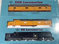 Proto 2000 E6 A B Set HO Union Pacific #994 985B  Mars Light Factory Sealed NIB