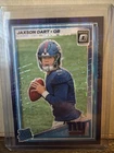 2025 Panini Donruss Optic - Rated Rookie Jaxson Dart #273 Blue Hyper Prizm (RC)