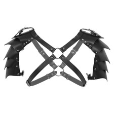 PU Leather Harness Belt Body Adjustable Party Costume Bondage Women BDSM Cosplay