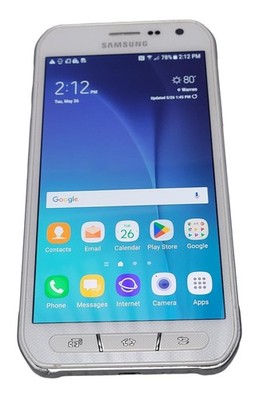 Samsung Galaxy S6 Active G890A 32GB AT&T Unlocked Smartphone GOOD WHITE US B+