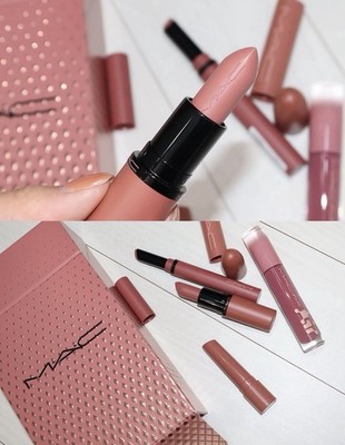 MAC Velvet Teddy Lipstick Gift Set | eBay