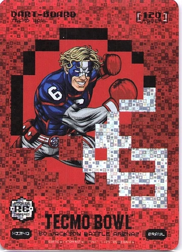 2026 Bo Jackson Battle Arena Tecmo Bowl Helmet Icon DART-BOARD Jaxson Dart Brawl